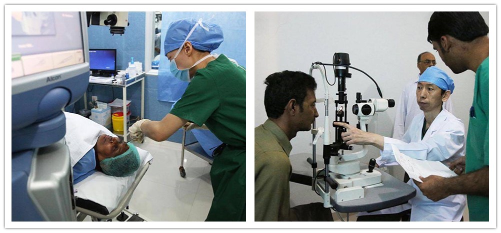 แพทย์จีนผ่าตัดตาฟรี ให้ชาวปากีฯ กว่า 500 คน