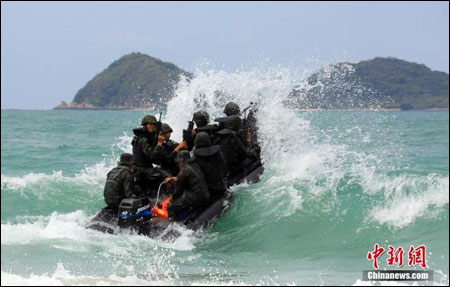 การฝึกผสมกองทัพเรือจีน-ไทย